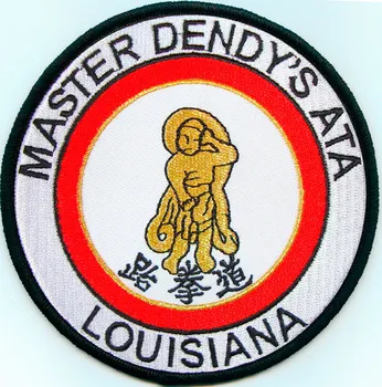 Custom 75% Master Denday s ATA Luizianos išsiuvinėti geležies-ant pleistro