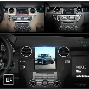 LiisLee Automobilių Multimedia, GPS Audio Hi-Fi Radijo Stereo Land Rover Discovery 4 LR4 L319 2009 M.~2016 Originalaus Stiliaus Navigacija 