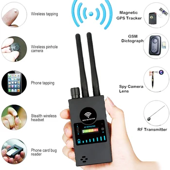 Wifi RF Signalų Ieškiklis Stabdžių Tiesus, Kameros Jutiklis GPS Tracke GSM Belaidžio ryšio Prietaisą, Skeneris, Stabdžių Tiesus, Kameros Jutiklis