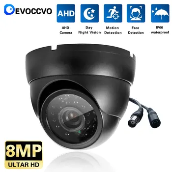 Devoccvo HD HAINAUT Kameros CCTV Saugumo Stebėjimo Lauko Vandeniui 8MP CVI TVI Infraraudonųjų spindulių Naktinio Matymo 4K Namų Cam