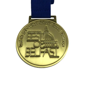 Medalis Užsakymą Sudarymo Medalis 50.8 mm(2 cm ) Skersmens Medalis su Dažjuostės Antikvariniai Žalvario arba Antikvariniai Sidabro Medalį