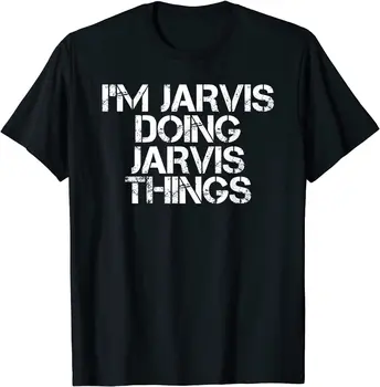 Aš DŽERVIO DARO DŽERVIO DALYKŲ, Juokingi Gimtadienio Pavadinimas Dovanų Idėja T-Shirt Laisvalaikio Medvilnės Vyras Marškinėliai Hip-hop Dizaineris Tshirts
