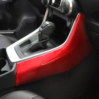 Toyota RAV4 2019 2020 m. Anglies Pluošto Apdaila Pavarų Perjungimo Kontrolės juostelės Apdaila Lipdukas Automobilio Stiliaus Interjero Priedai