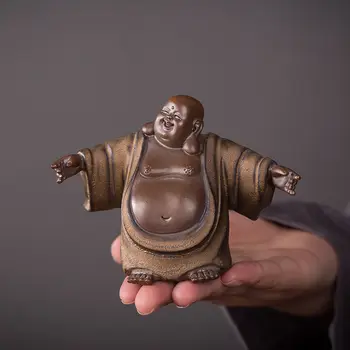 Maitrėjos Budizmas Arbatos Pet Komplektas Yixing Raudonos Molio Papuošalus Gali Pakelti Arbatos Meno Arbatos Stalo Zen Keramikos Arbatos Augintiniai