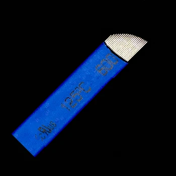 0.18 mm 21 Flex 100 Vnt Tebori Microblading Geležtės permanentinis Makiažas Tatuiruotė Adata Geležtės 3D Antakių Vadovas Pen