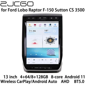 ZJCGO Automobilio Multimedijos Grotuvas Stereo Radijo, GPS Navigaciją, Android 11 Tesla Ekranas 