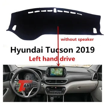 Taijs Kairėje Ratai Grožio Apdailos Polyetser Automobilio prietaisų Skydelio Dangtelį Brūkšnys kilimėlis Hyundai Tucson 2019 2020 Be Garsiakalbio