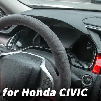 Centrinės kontrolės prietaisų skydelis dekoratyvinis rėmelis pakeitimo padengti interjero aksesuarų Honda Civic 10 2018 19 2020 2021