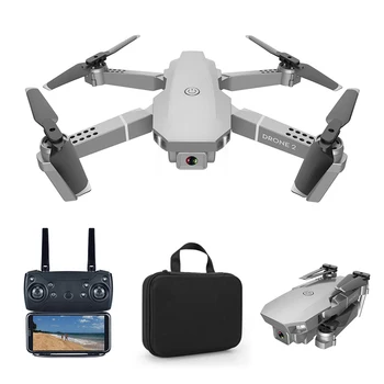 E68 RC Drone HD UAV Plataus Kampo 4K WIFI 1080P FPV Orlaivių Lankstymo Video Gyventi Įrašymo Quadcopter Aukštis Drone Kameros VS e58
